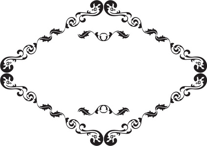 洛可可式的华丽边框洛可可式边框照片