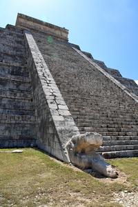 寺庙的墨西哥奇琴伊察寺