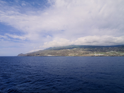 la palma 海岸线，加那利群岛