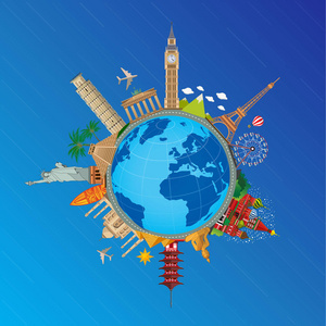 环游地球图片