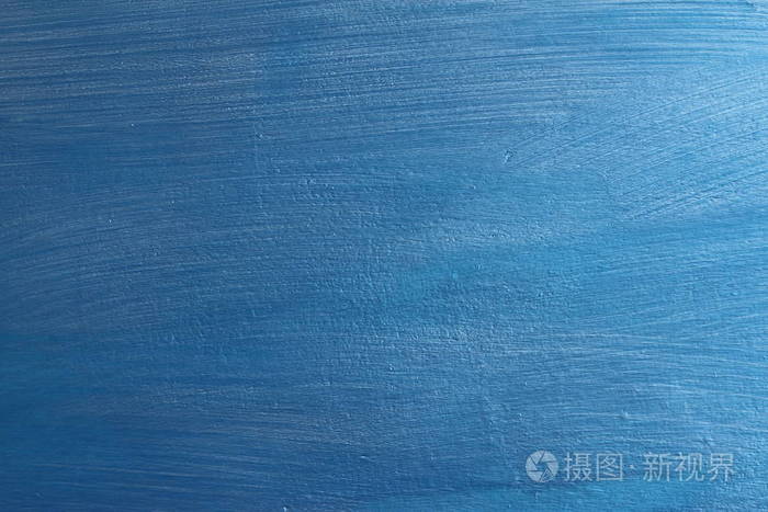 蓝色彩绘墙壁纹理, 画笔的痕迹