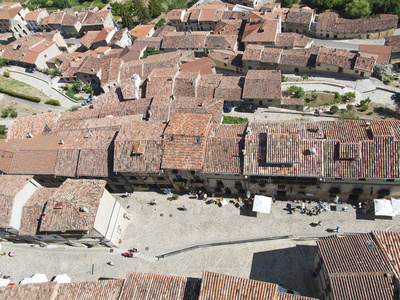 西班牙布尔戈斯中世纪小镇省弗里亚斯