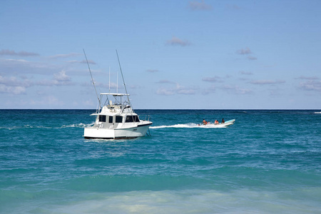 海滩蓬塔卡纳, 度假胜地。多米尼加共和国