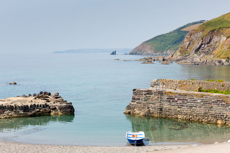 portwrinkle 海港附近联合王国英格兰康沃尔卢港