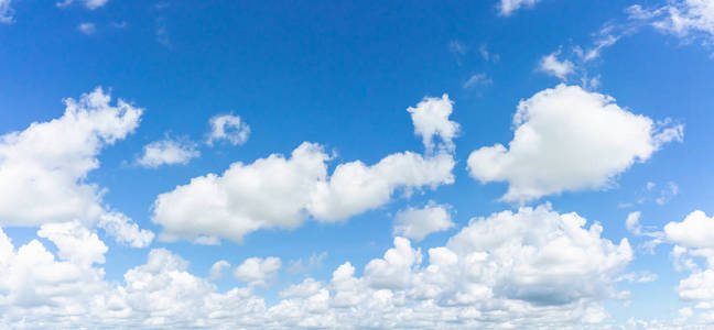 美丽的蓝天和云彩自然背景