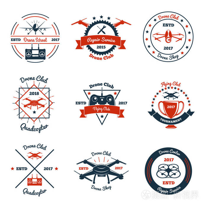 无人机颜色标志