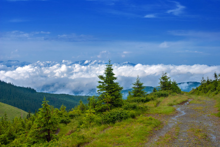 山山谷现场