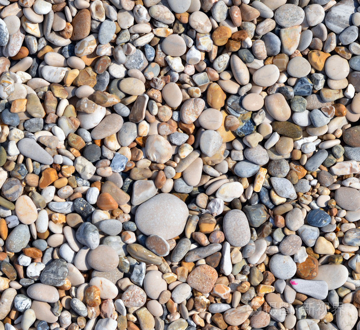 海滩石背景