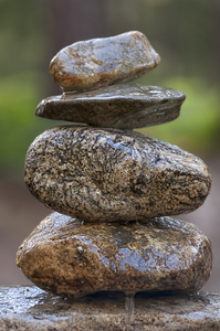 禅宗石头在白砂图片