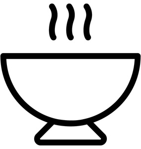 食图标热食品平面矢量图标照片