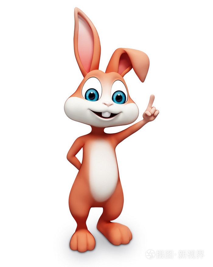 快乐的小兔子