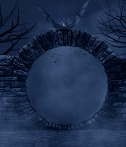 漆黑的夜晚图片