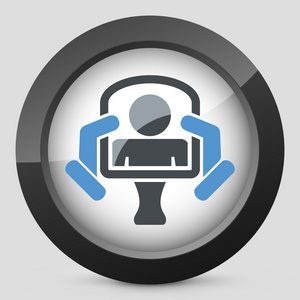 经典镜像图标照片