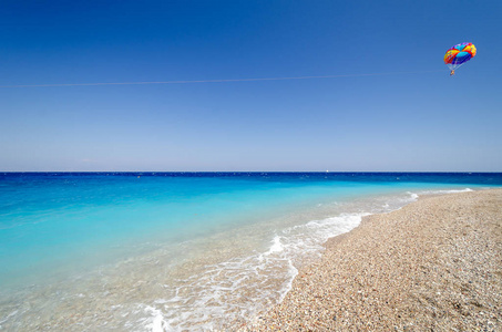 Akti Miaouli 海滩在希腊罗兹镇的看法
