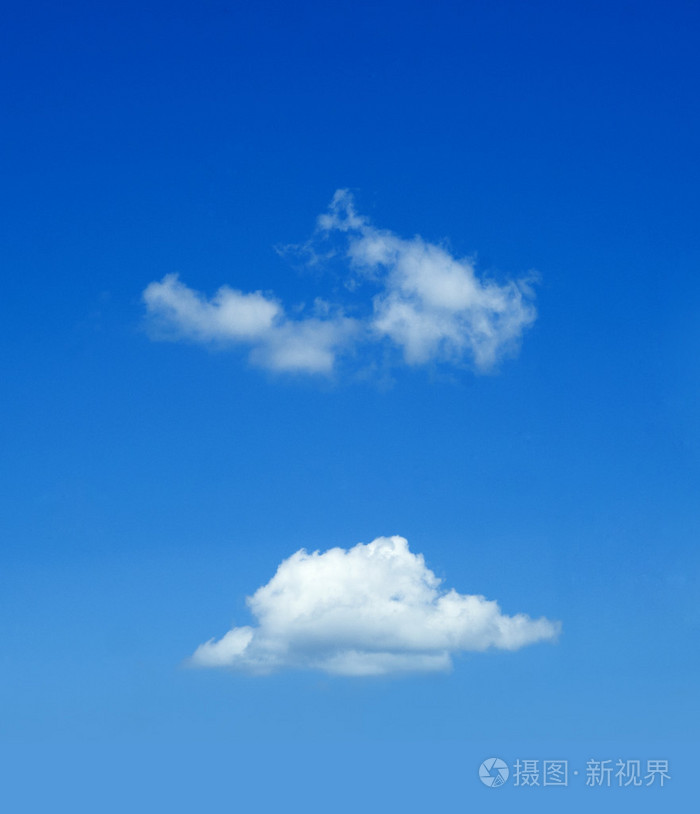 蓝蓝的天空白云