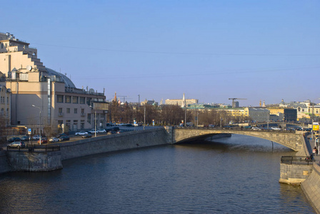 小石桥梁的看法在莫斯科