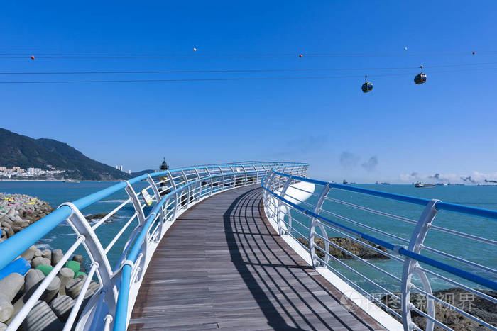 釜山松岛天桥韩国水上最长的空中漫步