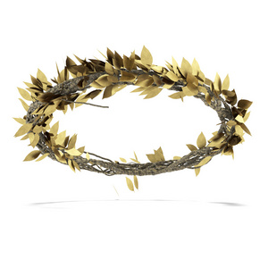 银禧的月桂花环图片