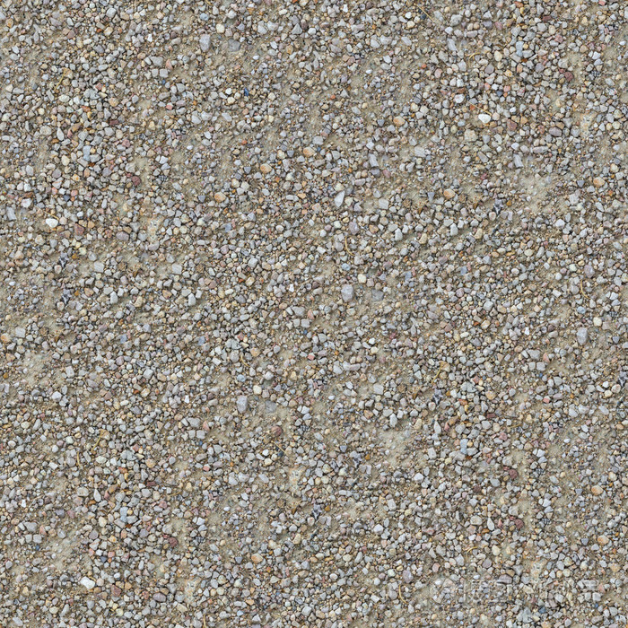 无缝纹理的砾石乡村道路