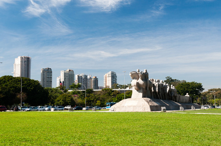 bandeiras 纪念碑圣保罗巴西
