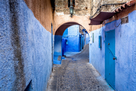 Chefchaouen 蓝色城市摩洛哥