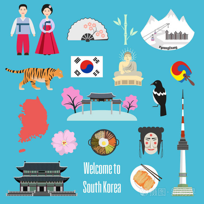 韩国民族符号集