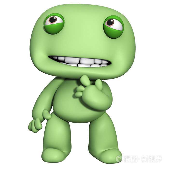 3d立体卡通可爱人