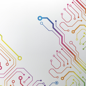 电路板的背景.eps10 矢量图照片