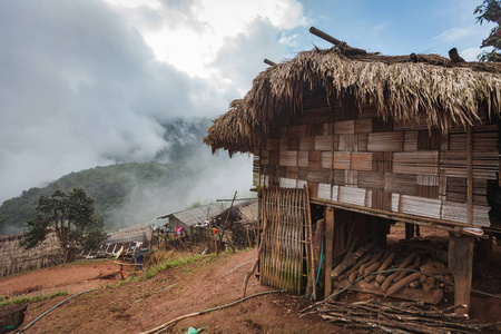 拉祜族泰国农村 cottag照片