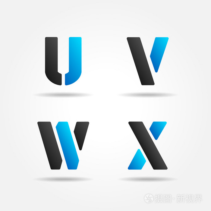 uvwx 蓝色