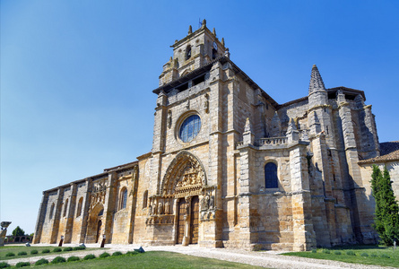 教堂德圣塔玛丽亚 la 真实，萨萨蒙西班牙