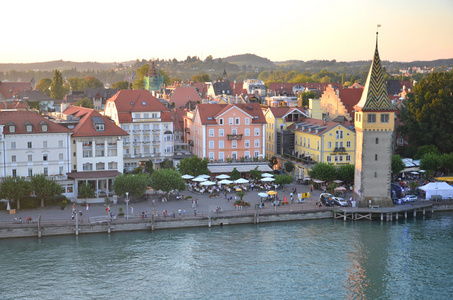 上湖 bodensee，德国林道之港