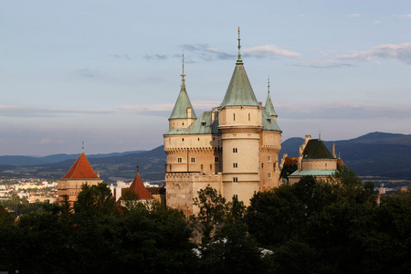 斯洛伐克城堡 bojnice