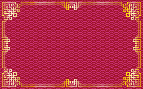 红色背景框图片