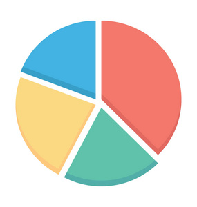 饼状数据图图片-饼状数据图素材-饼状数据图插画-摄图新视界