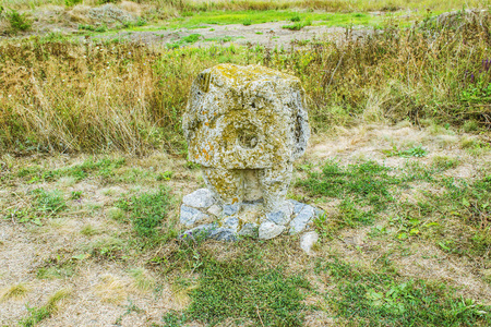 草原古斯基石雕景观图片