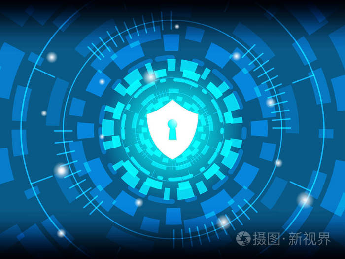 网络安全理念: 数字背景下的盾牌