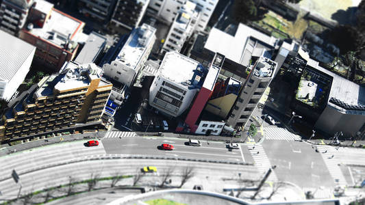 东京城市透视图样式图片照片