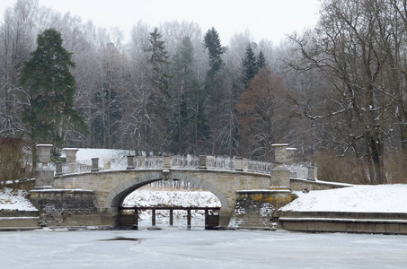 白雪公主的冬日风景