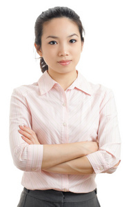 亚洲商务女肖像