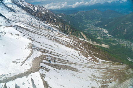 在阿尔卑斯山最高的高山和欧洲最高的萨瓦, 法国