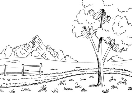 道路树俯视素描图片-道路树俯视素描素材-道路树俯视素描插画-摄图新