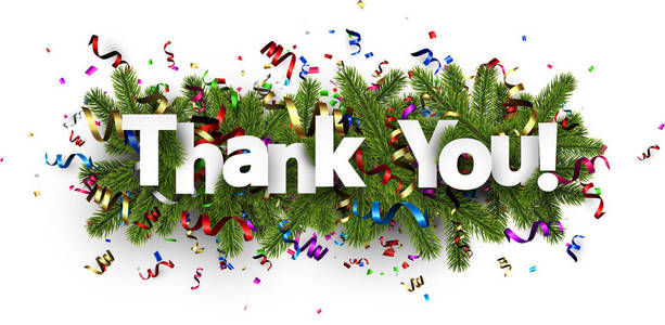 节日感谢你的文本照片