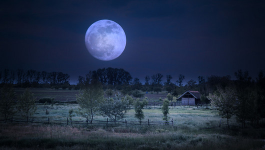 肯尼亚月出图片