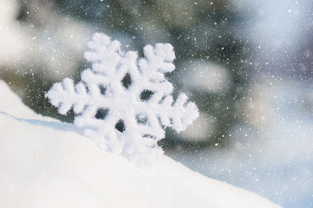 大雪花玩具在斯诺德里夫特