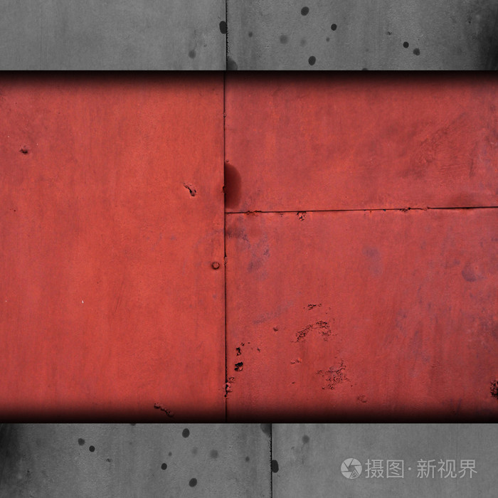 纹理棕色背景金属生锈生锈旧油漆grunge的铁