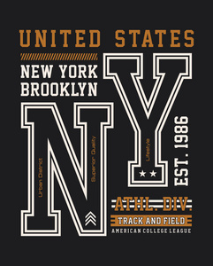 体育纽约字体设计图片