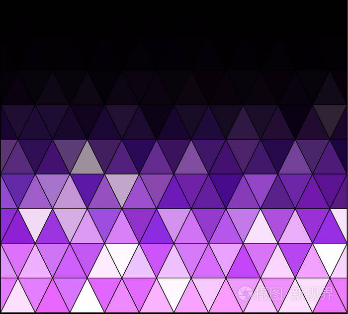 紫色方形网格马赛克背景, 创意设计模板