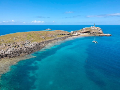 Abrolhos 的无人机视图, 巴伊亚, 巴西