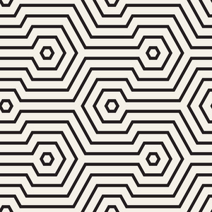 现代时尚的质感与单色格架.重复几何六边形网格.简单格子平面设计照片